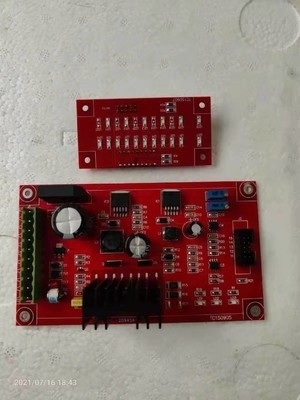 شاشة قيادة قابلة للتعديل الواحدة 12 فولت لوحة الدوائر PCB للرش الكهربائي الستاتي