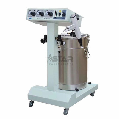 صلبة اقتصادية KCI 801 اليدوية الكهربائية الستاتيكية مسحوق طلاء آلة الجهد 220V - 240V