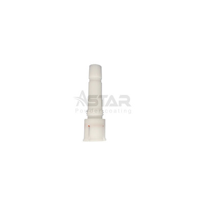 مادة PTFE الحجم القياسي Nordson متوافقة الغطاء المسحوق قطع الغيار