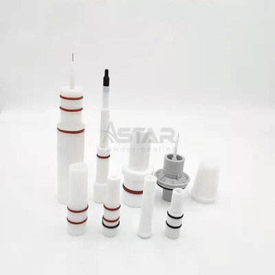 ISO9001 PTFE PTFE يضيف قطع غيار لطلاء المسحوق