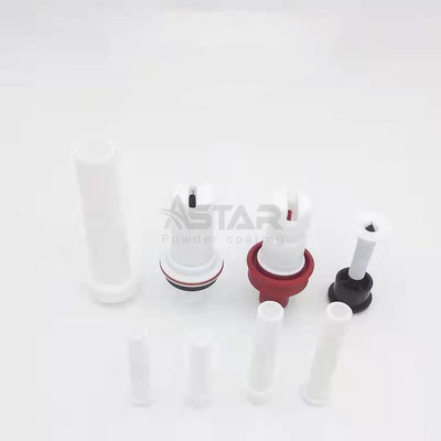 ISO9001 PTFE PTFE يضيف قطع غيار لطلاء المسحوق