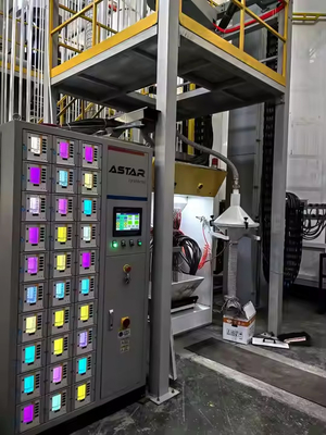 ASTAR Smart Control Master PLC Control خزانة طلاء مسحوق معدات طلاء عالية التقنية