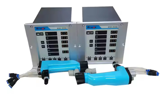 أوتوماتيك الكهربائية على أساس الماء الطلاء الكهربائي الساطع بندقية مع BSD-3026 مولد مجموعة مضخة التروس