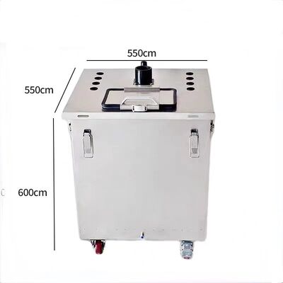 الصلب المقاوم للصدأ السائل مسحوق طلاء هوبر لجهاز طلاء مسحوق