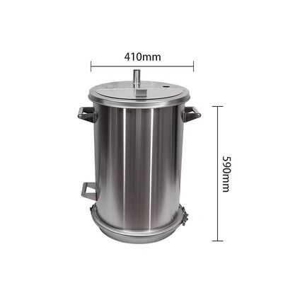 Stainless Steel Fluidizing Powder Coating Hopper for Powder Coating Machine