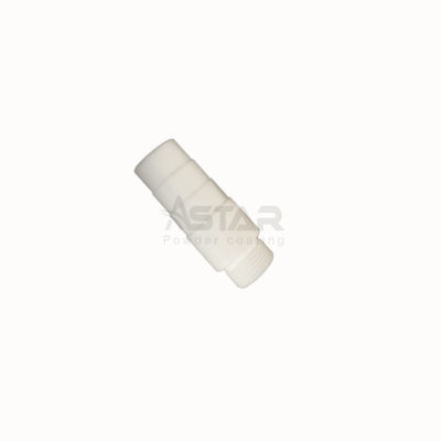 357944 أنبوب فنتوري كبير PTFE أبيض اللون لحاقن مسحوق الاسترداد GEMA