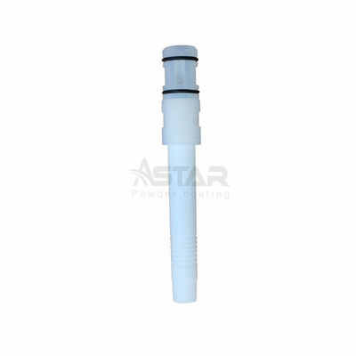 GEMA IG07 أبيض مع قطع غيار طلاء مسحوق PTFE Venturi باللون الأسود