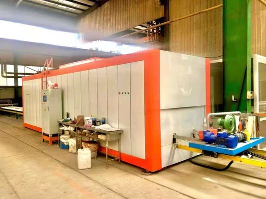 معدات نقل الحرارة الخشبية الأوتوماتيكية للحبوب 7.5KW من الألومنيوم
