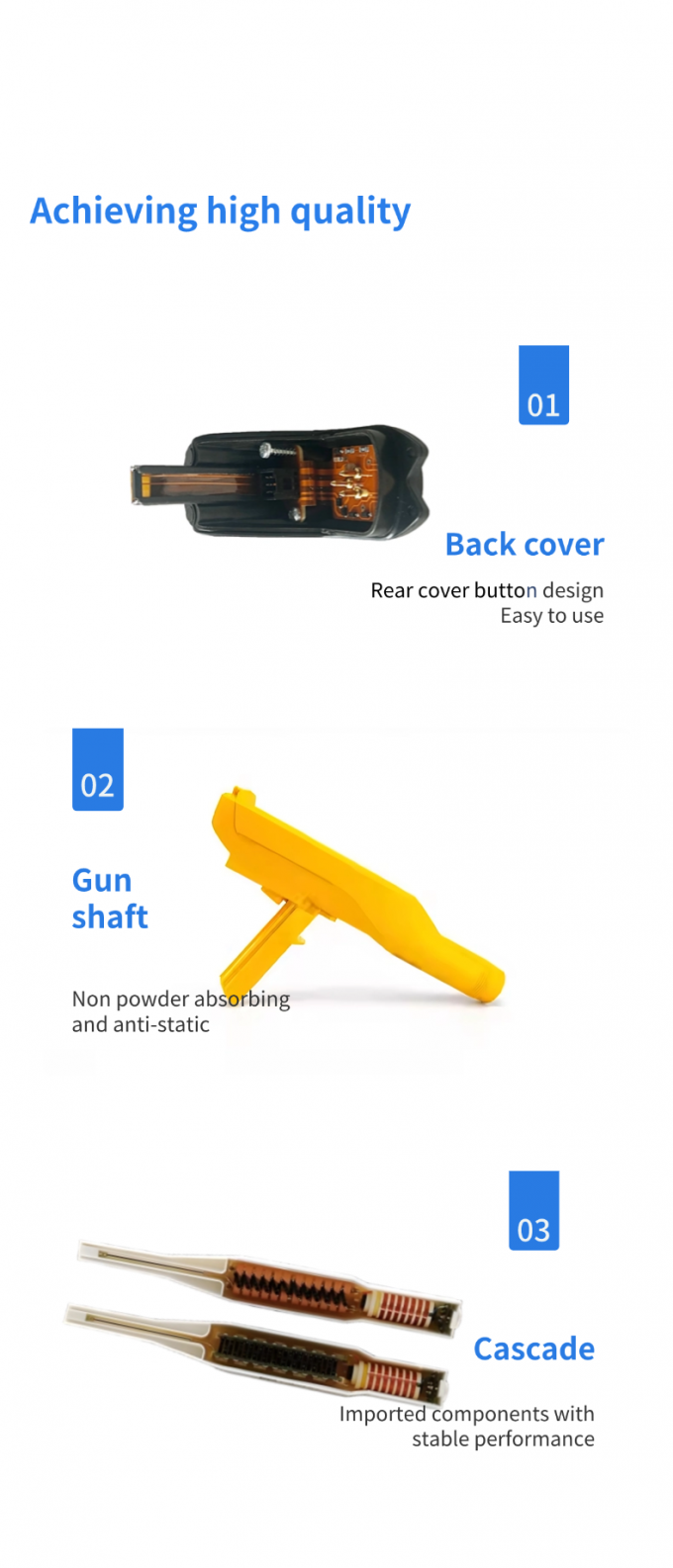 نظام المعالجة المسبقة الصناعية فوهة قابلة للتخصيص مربع فوهة غسل مع دعم OEM 5