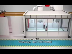 البيع الساخن غرفه طلاء مسحوق الكهروستاتيكي والخط