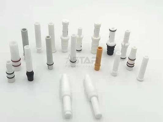 ISO9001 PTFE تفلون إدراج قطع غيار مسحوق الطلاء